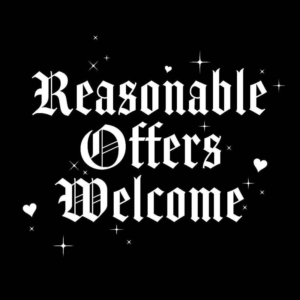 Reasonable Offers Welcome